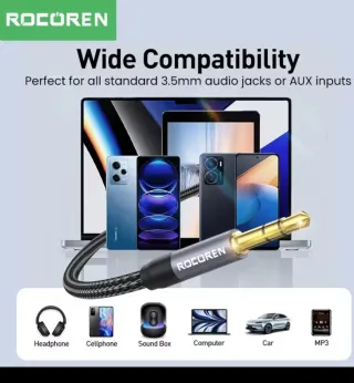 Cable Jack 3.5mm Macho-Macho 5m. Sin abrir.