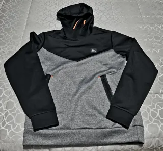 Sudadera Décimas Negra y Gris