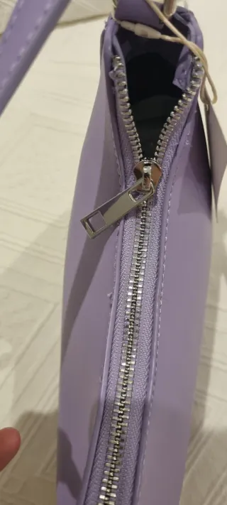 Bolso Hombro/Mano lila Pull and Bear