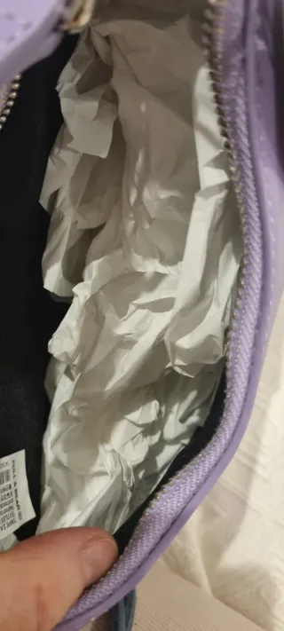 Bolso Hombro/Mano lila Pull and Bear