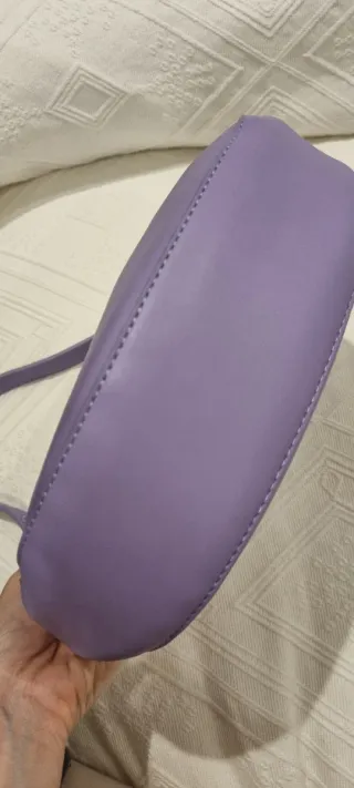 Bolso Hombro/Mano lila Pull and Bear