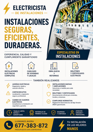 Servicios de Electricista Profesional