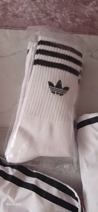 Calcetines Adidas Blanco Talla Única 3 pares