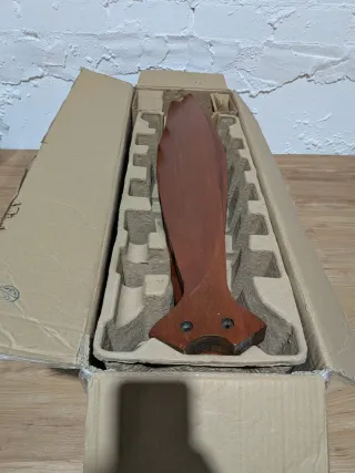 Ventilador de Techo REIGA 165cm Madera