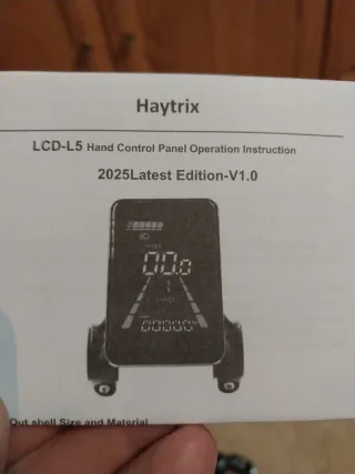 Schermo LCD per Bicicletta Elettrica YL81F