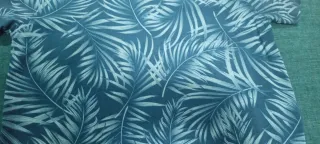 Camisa Hawaiana Lefties Estampada Azul