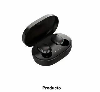 Cascos Inalámbricos Negros