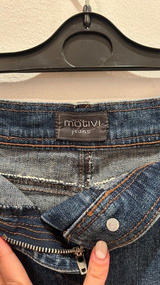 Gonna jeans blu