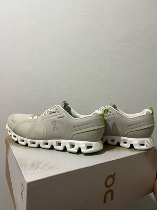 On Running Bambas Waterproof Gris/Verde