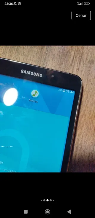 Tablet Samsung Negra