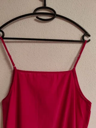 Vestido de chica talla L color Fucsia.