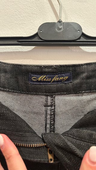 Gonna di jeans nera