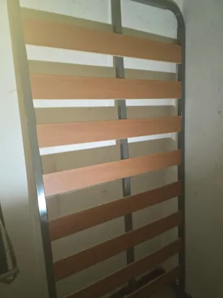 Somier metálico y de madera