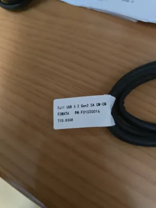 Cable USB-C a USB-C 3.2 Gen2 10Gbps