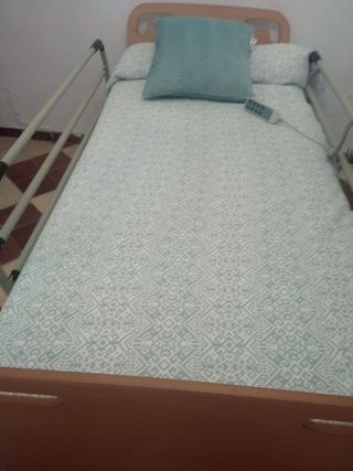 Cama articulada con colchón