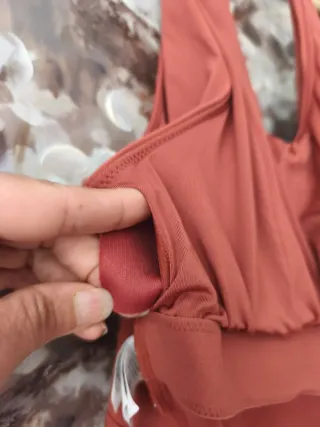 Top deportivo Etam color teja talla L