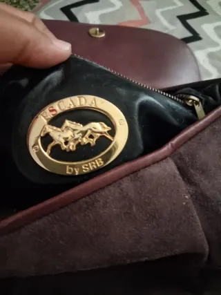 Bolso Escada Marrón Piel