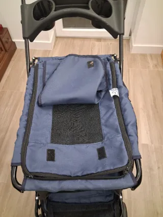 Carro plegable para mascotas