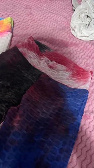 2 Mallas Tie Dye Talla Única