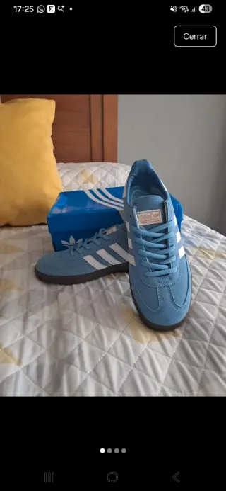 Zapatillas Adidas Espezial Azul/Blanco
