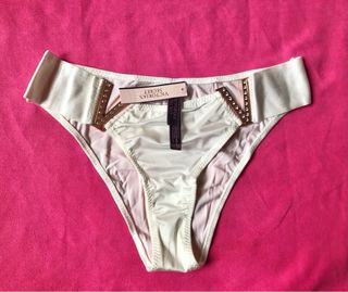 Conjunto lenceria Victoria's Secret Blanco Perla