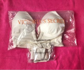 Conjunto lenceria Victoria's Secret Blanco Perla