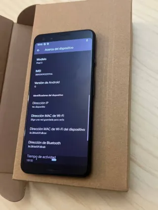 Google Pixel 3 64GB LTE snapdragon Negro