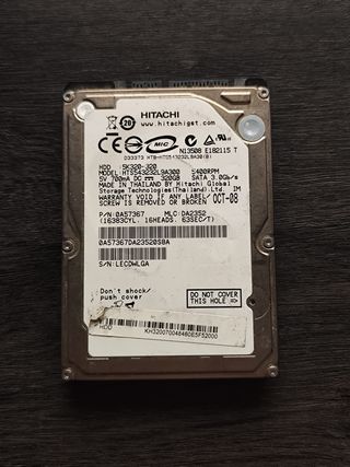Disco Duro Hitachi 320GB HTS543232L9A300