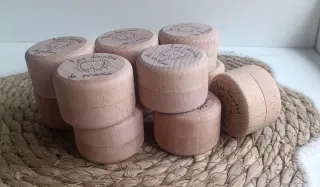 Cajita de madera para dientes de leche
