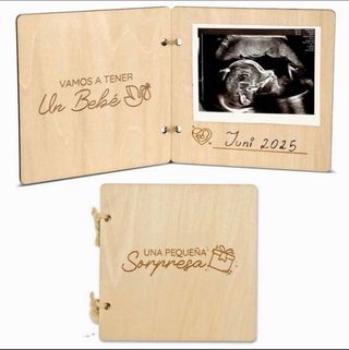 Libro de madera Una pequeña sorpresa