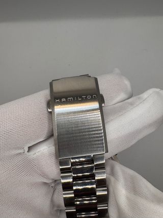 Hamilton Khaki Pilot Chrono Cuarzo Negro