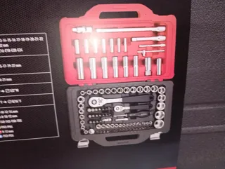 Juego Vasos Facom 100 Piezas 1/2 y 1/4