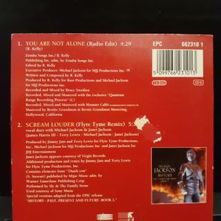 CD Michael Jackson - You Are Not Alone