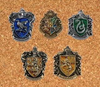 5 Pins Harry Potter Hogwarts y Casas