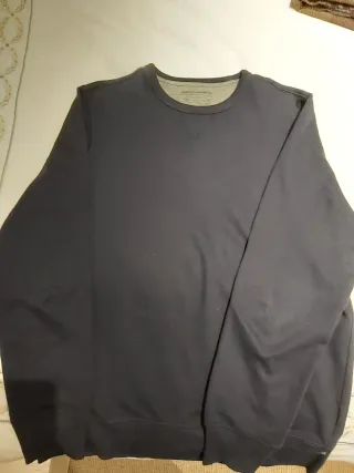 Sudadera H&M Modern Essentials Hombre Azul Talla M