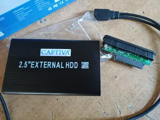 Box Hard Disk Esterno 2.5 Captiva Nuovo