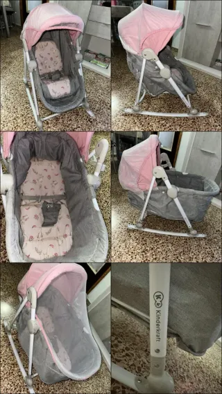 Minicuna Kinderkraft sin usar