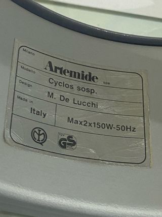 Lampada Artemide "Cyclos" Design Michele de Lucchi