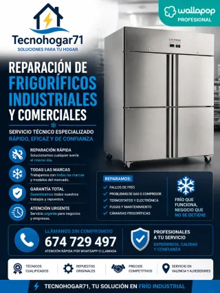 Servicio Técnico Frigoríficos Industriales