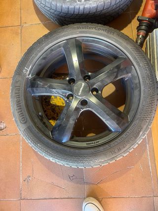 Llantas 17” 5x112 con neumáticos invierno