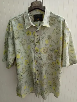 Camicia uomo MAC FASHION fantasia fiori taglia XL