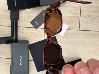 Occhiali da sole Prada donna marroni