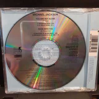 CD Maxi Michael Jackson - You Are Not Alone Rmx