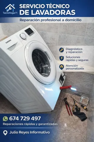 Servicio Técnico Lavadoras Samsung