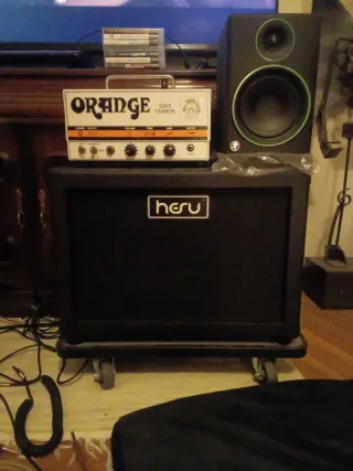 Orange Tiny Terror 15w valvulas