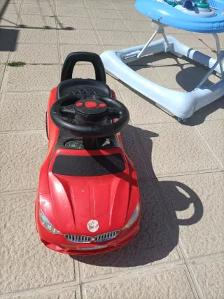 Coche correpasillos rojo Homcom