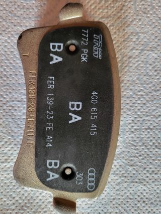 Juego pastillas de freno Audi A6/A7 OEM ORIGINAL