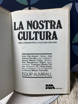 La nostra cultura - Breu itinerari per la cultura