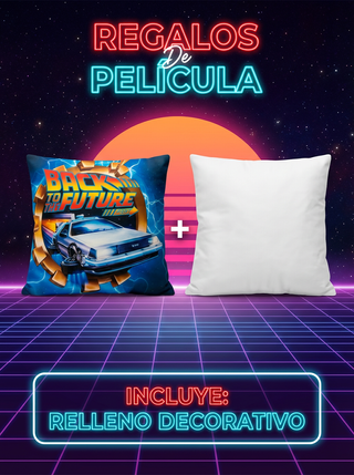 Cojín Regreso al Futuro DeLorean 45cm