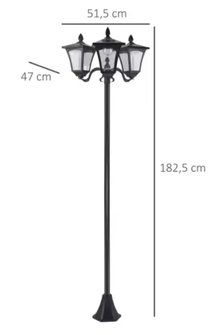 Nueva a estrenar en caja Farola LED 3 Luces Imperm